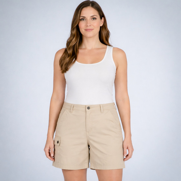 Patagonia Pants - Patagonia Size 2 Khaki Beige Tan Outdoor Hiking Nylon Cargo Shorts 5781685